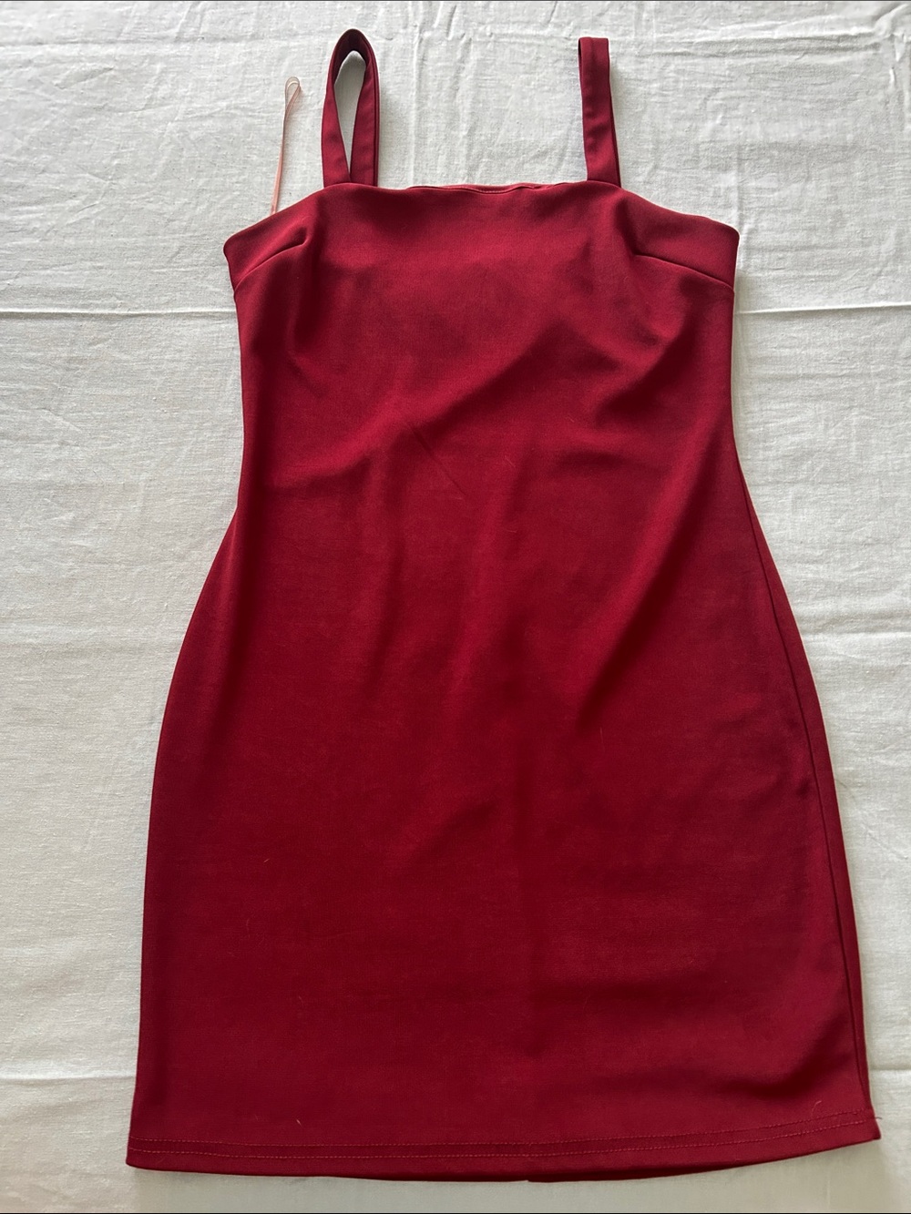 Charlotte Russe Burgundy Red Bodycon Mini Dress